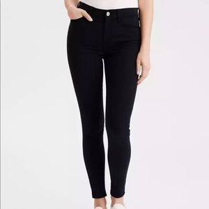 American Eagle outfitters | high waisted jegging in black
